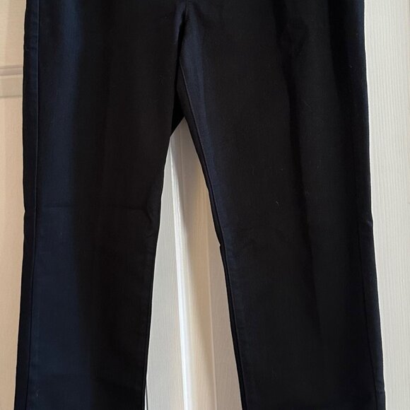 J Jill Authentic Fit Slim Ankle Black Denim Jeans Size 10 NWT! - Picture 3 of 4
